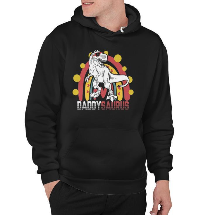 Daddy Saurusrex Dinosaur Fathers Day Family Matching Hoodie