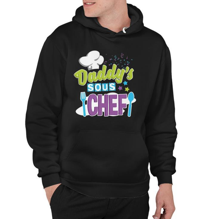 Daddys Sous Chef Kids Cooking Hoodie