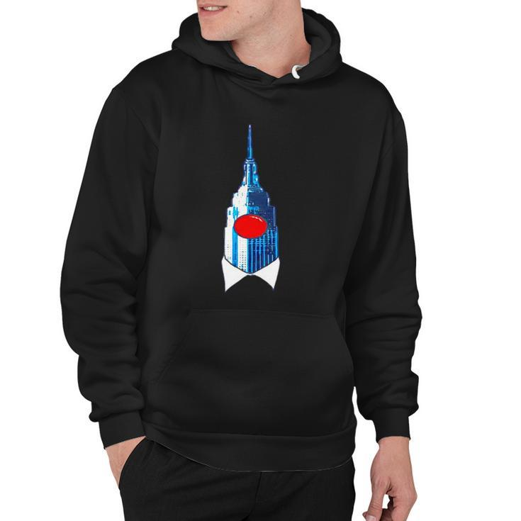 Empire State Building Clown State Of New York Hoodie