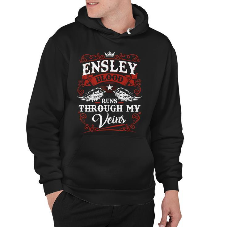 Ensley Name Shirt Ensley Family Name V4 Hoodie