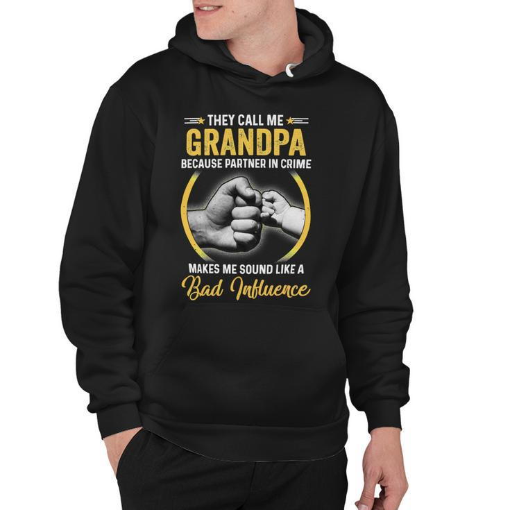 Father Grandpa For Men Funny Fathers Day They Call Me Grandpa 5 Family Dad Hoodie