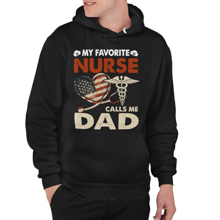 Father Grandpa Mens My Favorite Nurse Calls Me Daddad Papa Gi333 Family Dad Hoodie
