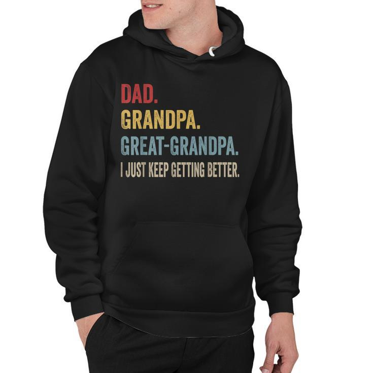 Fathers Day Gift From Grandkids Dad Grandpa Great Grandpa  V3 Hoodie