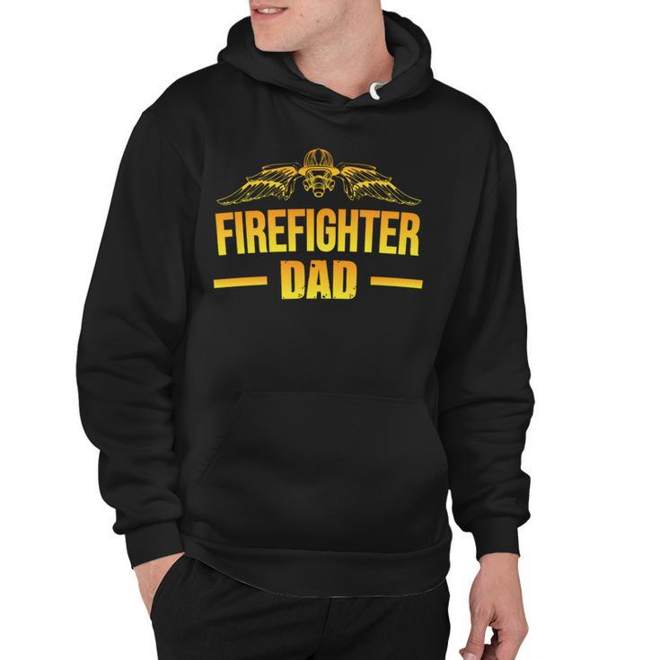 Firefighter Dad Fathers Day Gift Idea For Fireman Dad Hoodie