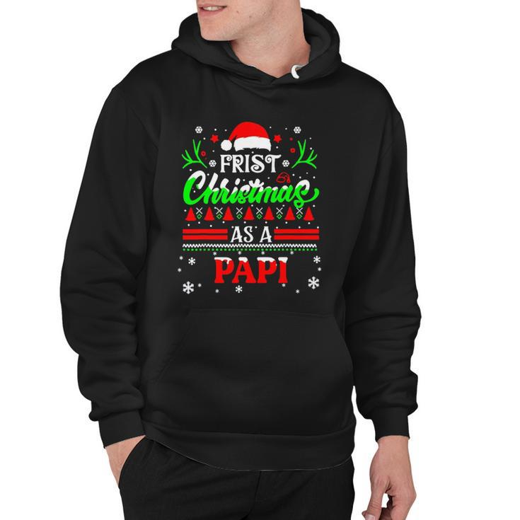 First Christmas As A Papi Hoodie
