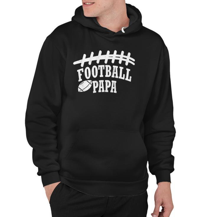 Football Papafathers Day Gift Idea Hoodie
