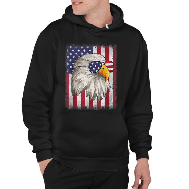 Funny 4Th Of July Usa Flag American Patriotic Eagle  Hoodie