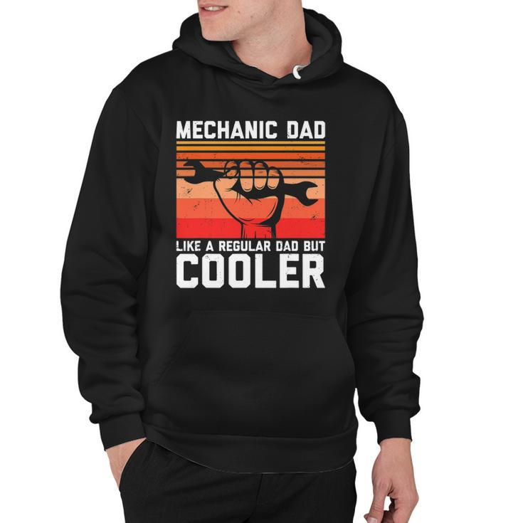Funny Car Graphic Car Mechanics Car Fathers Car Repair Dads Hoodie