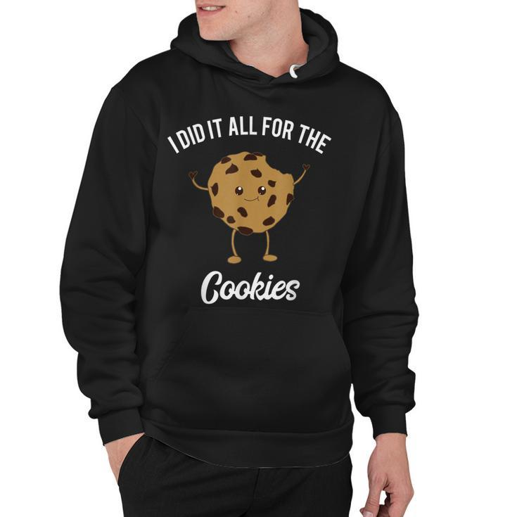 Funny Chocolate Chip Cookie Meme Quote 90S Kids Food Joke  Hoodie