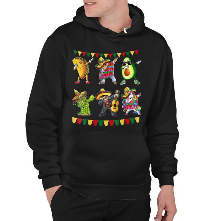 Funny Dabbing Taco Cinco De May Mexican Food V6 Hoodie