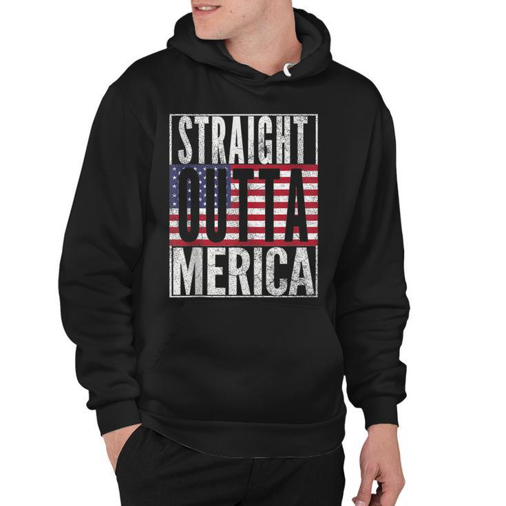 Funny Fourth Of July Gift July 4Th Merica Usa Flag Dad Joke  Hoodie