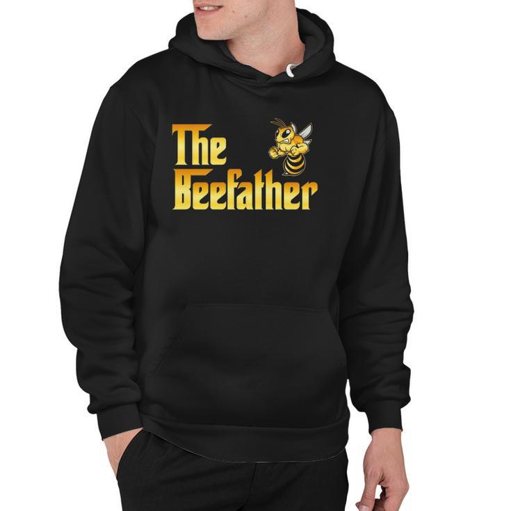 Funny The Beefather Bee Lover Honey Gift For Dad Men Hoodie