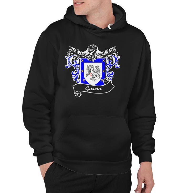 Garcia Coat Of Arms Surname Last Name Family Crest  Hoodie