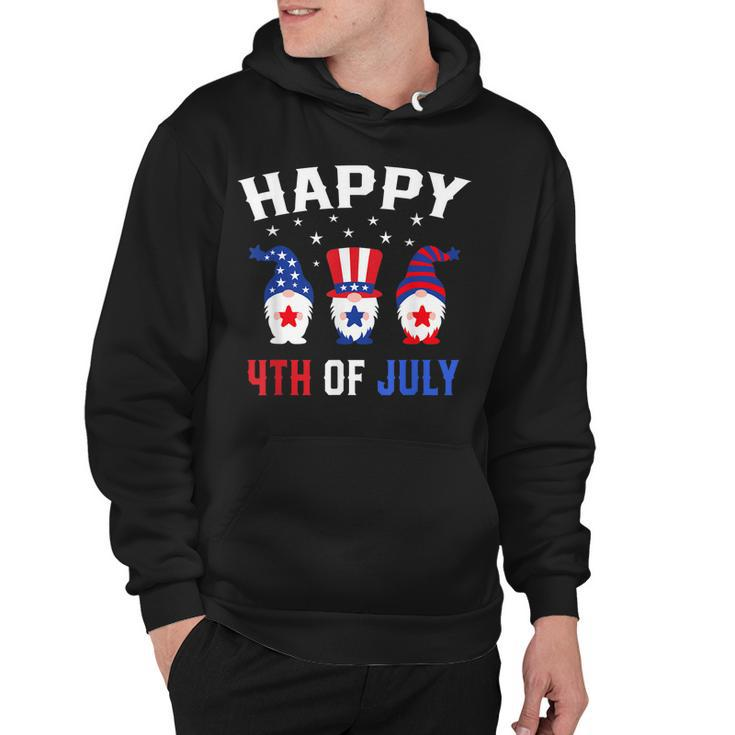 Happy 4Th Of July Gnomes Patriotic American Flag Cute Gnomes  Hoodie