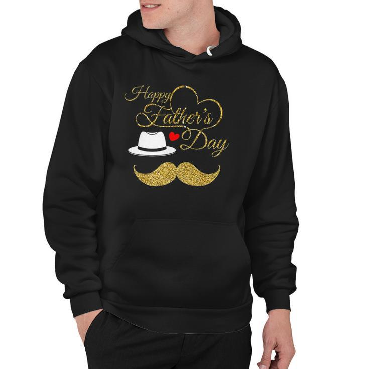 Happy Fathers Day Gold For Men Dad Love Hoodie