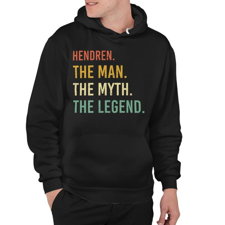 Hendren Name Shirt Hendren Family Name V2 Hoodie