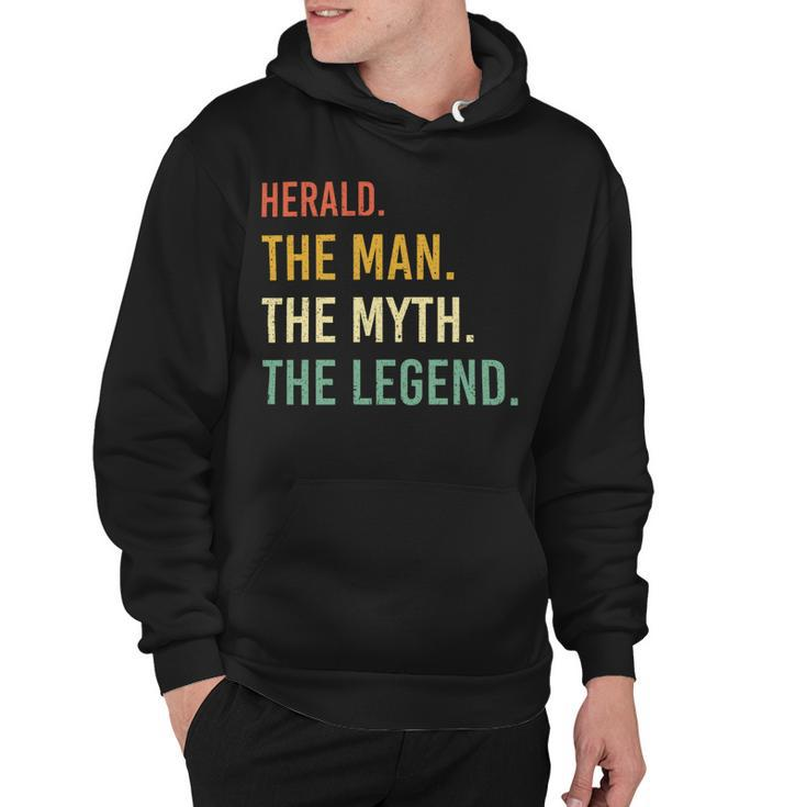 Herald Name Shirt Herald Family Name V4 Hoodie