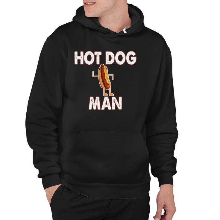 Hot Dog Funny Hot Dog Man Gift Tee Hoodie