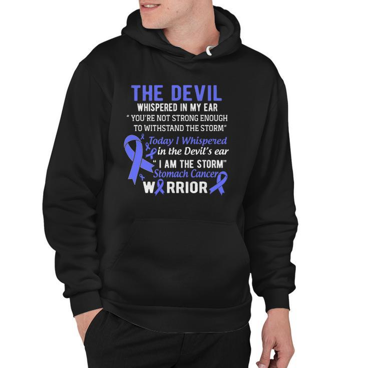 I Am The Storm Stomach Cancer Warrior Hoodie