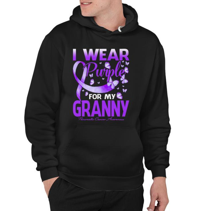 I Wear Purple For My Granny Pancreatic Cancer Awareness Hoodie