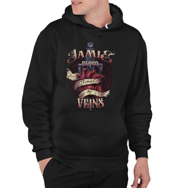 Jamie Blood Runs Through My Veins Name Hoodie