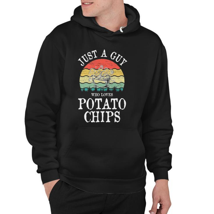 Just A Guy Who Loves Potato Chips Hoodie