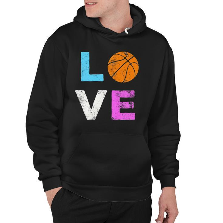 Love Basketball American Team Fan Gift  Hoodie