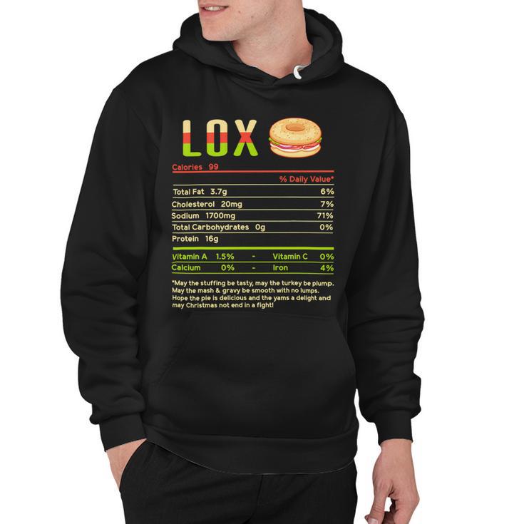 Lox Nutrition Facts Funny Christmas 12 Shirt Hoodie