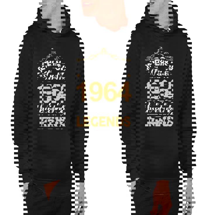 March 1964 Birthday   Life Begins In March 1964 V2 Hoodie
