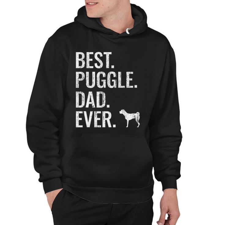 Mens Best Puggle Dad Ever - Cool Dog Owner Puggle Hoodie
