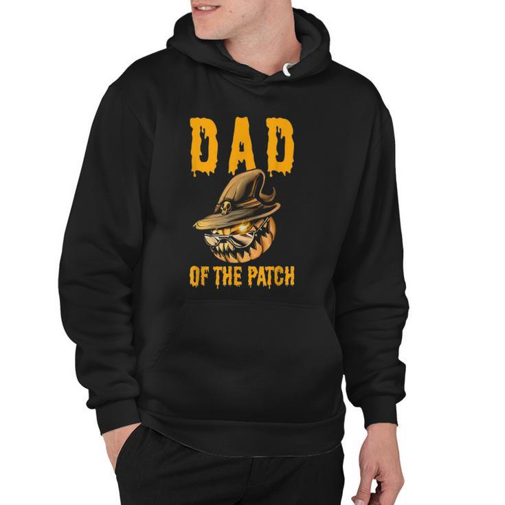 Mens Dad Of The Patch Pumpkin Halloween Costume Daddy Hoodie