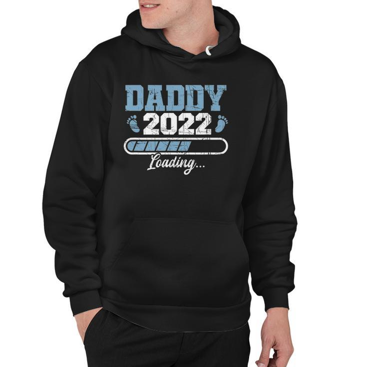 Mens Daddy 2022 Pregnancy Reveal First Time Dad Hoodie