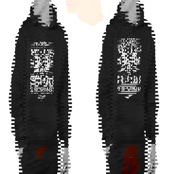 Mens Fathers Day  For Dad Best Dad And Stepdad From Wife  Hoodie