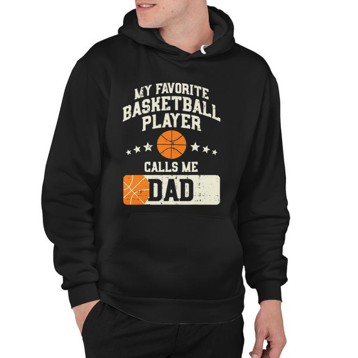 Mens Favorite Basketball Player Dad Family Baller Daddy Papa Men Hoodie