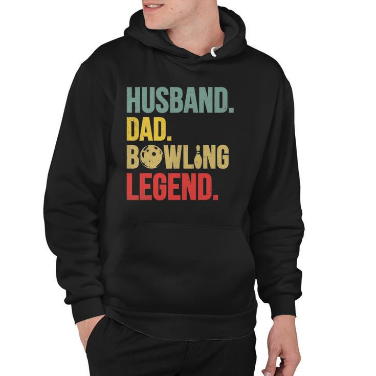 Mens Funny Vintage Bowling Tee For Bowling Lover Husband Dad Hoodie