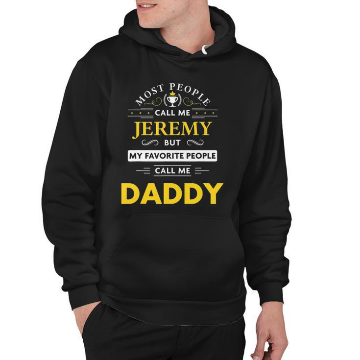 Mens Jeremy Name Gift - Daddy Hoodie