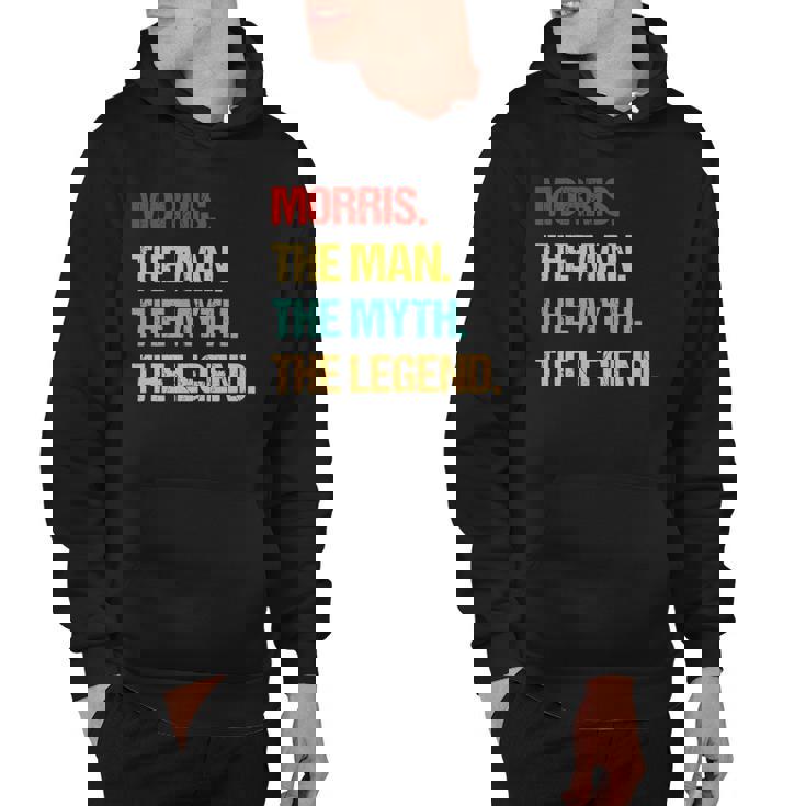 Mens Morris The Man The Myth The Legend Hoodie
