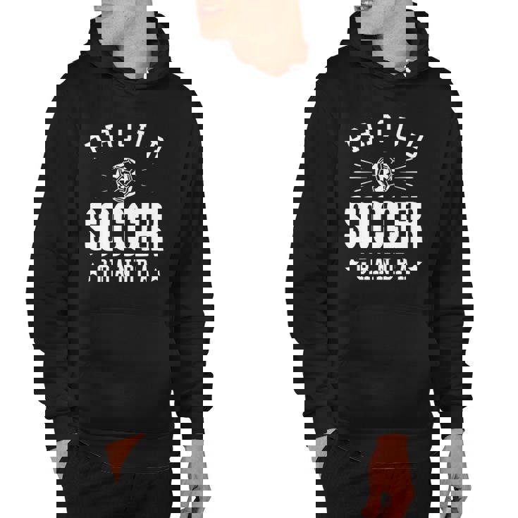 Mens Proud Soccer Grandpa Gift Hoodie