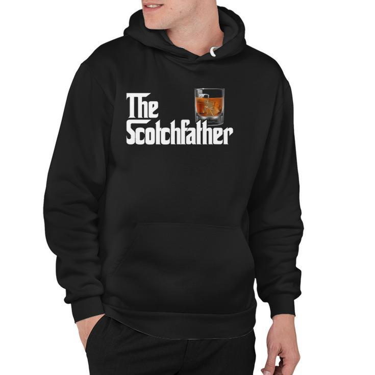 Mens The Scotchfather Scotch Father Dad Fathers Day Drinking Hoodie