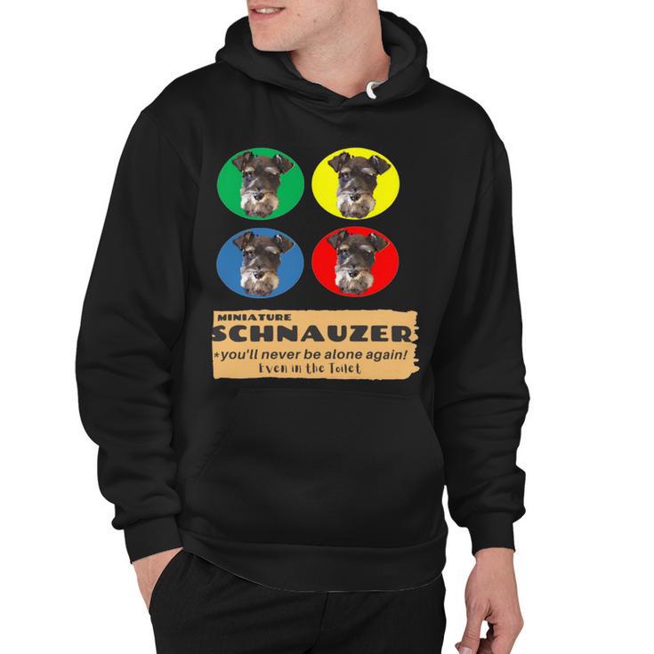 Miniature Schnauzer House Rule Cute & Loyal Dog Hoodie