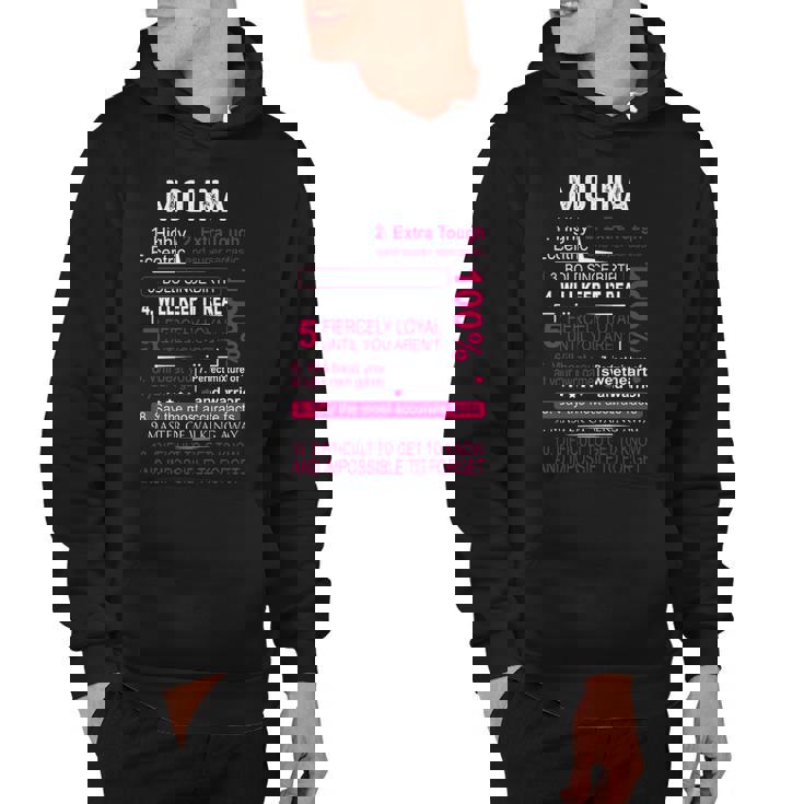 Molina Name Gift Im Molina Im Never Wrong Hoodie Seseable UK