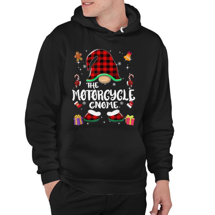 Motorcycle Gnome Buffalo Plaid Red 460 Shirt Hoodie