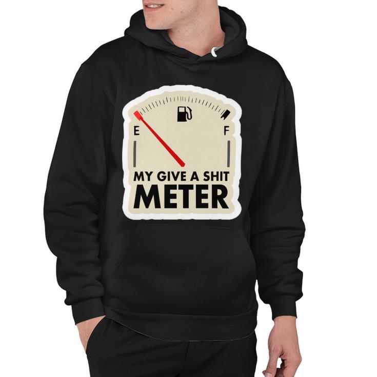 My Give A Shit Meter Is Empty Sarcastic Autocollant  393 Trending Shirt Hoodie