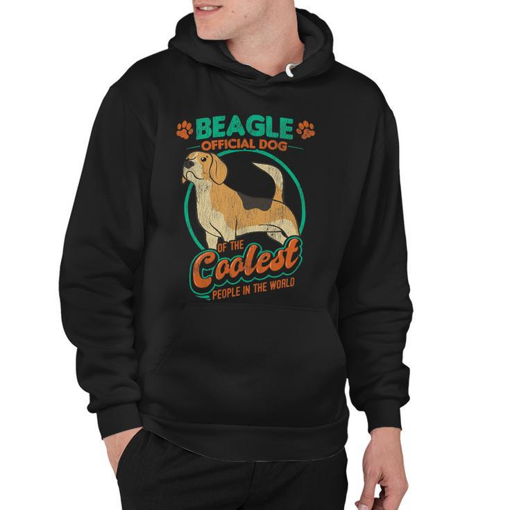 Official Dog Of The Coolest People In The World Funny 58 Beagle Dog Hoodie
