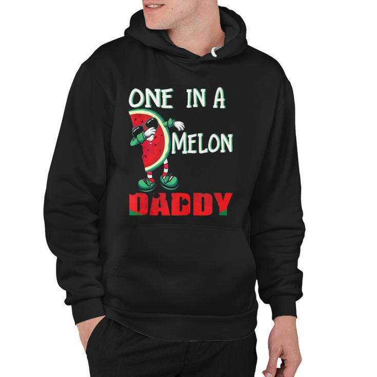 One In A Melon Daddy Dabbing Watermelon  Hoodie