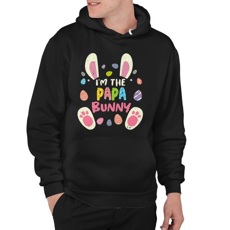 Papa Easter Matching Family Party Bunny Face Costume Hoodie