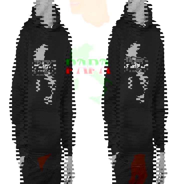Papa For The Italian Father Hoodie