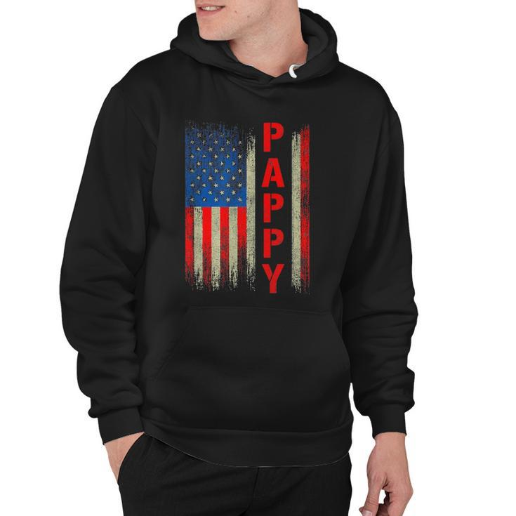 Pappy Gift America Flag Gift For Men Fathers Day Funny Hoodie