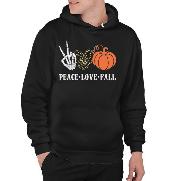 Peace Love Fall Peace Love Pumpkin Hoodie