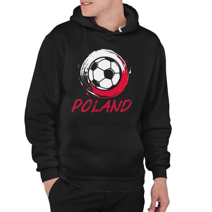 Poland Polish Soccer Jersey I Flag Football Hoodie